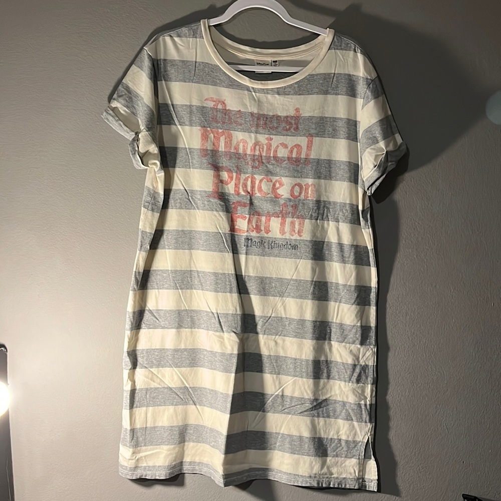 Disney Parks Junkfood tshirt dress size Large